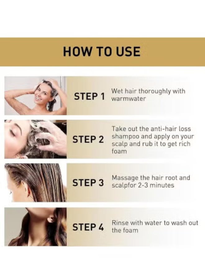 Diyating Sakura Shampoo for Hair Growth, Anti-Hair Loss and Anti-Dandruff (300 ml) - Image 3